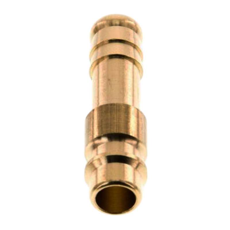 10 mm Druckluft Stecker Nippel Einsteck Schlauch Tülle Messing NW 7,2 LW - PN 35 bar