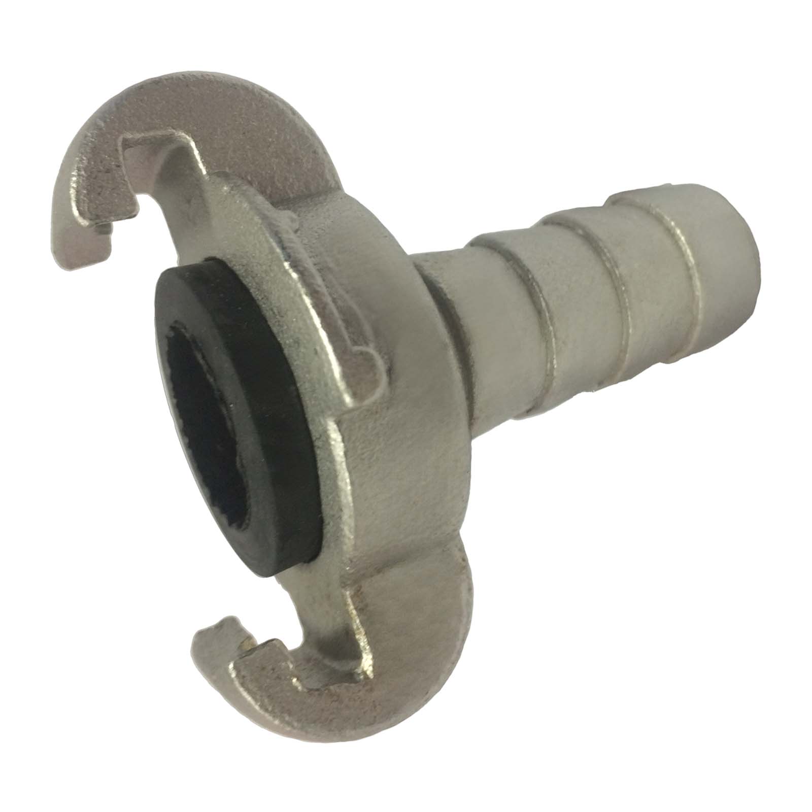 3/4" Klauen Kupplung Edelstahl AISI 304 European Type Abstand 42 mm Schlauch Stutzen Tülle 20,5 mm - PN 10 bar