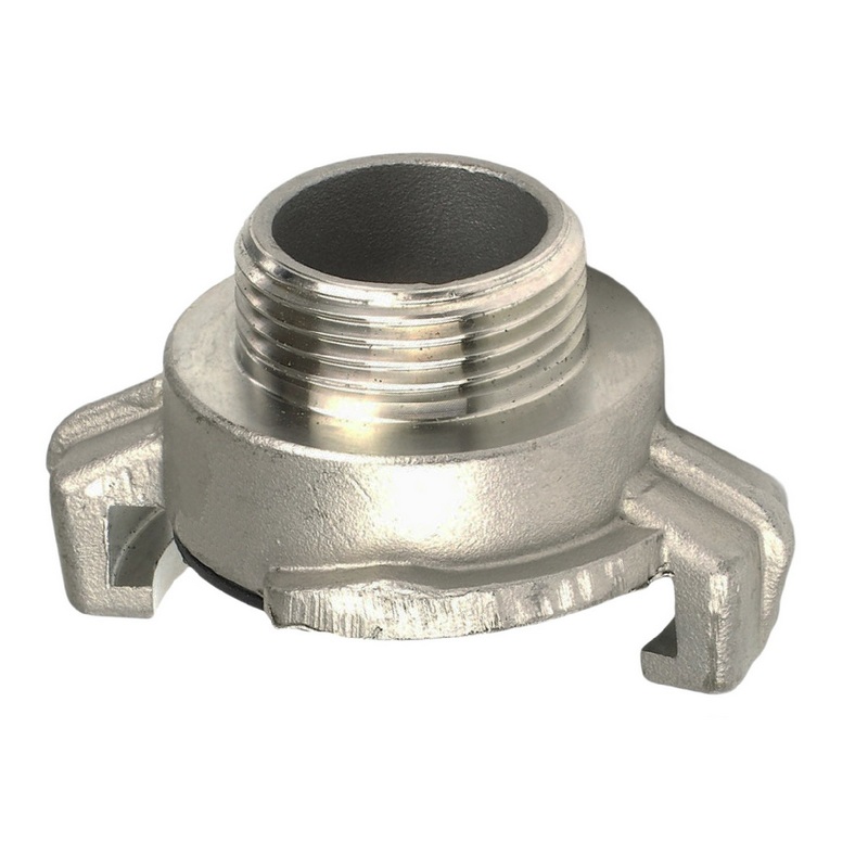 1" Edelstahl AISI 316 Schlauch Schnell Kupplung Außengewinde AG  (GEKA kompatibel) - PN 12 bar