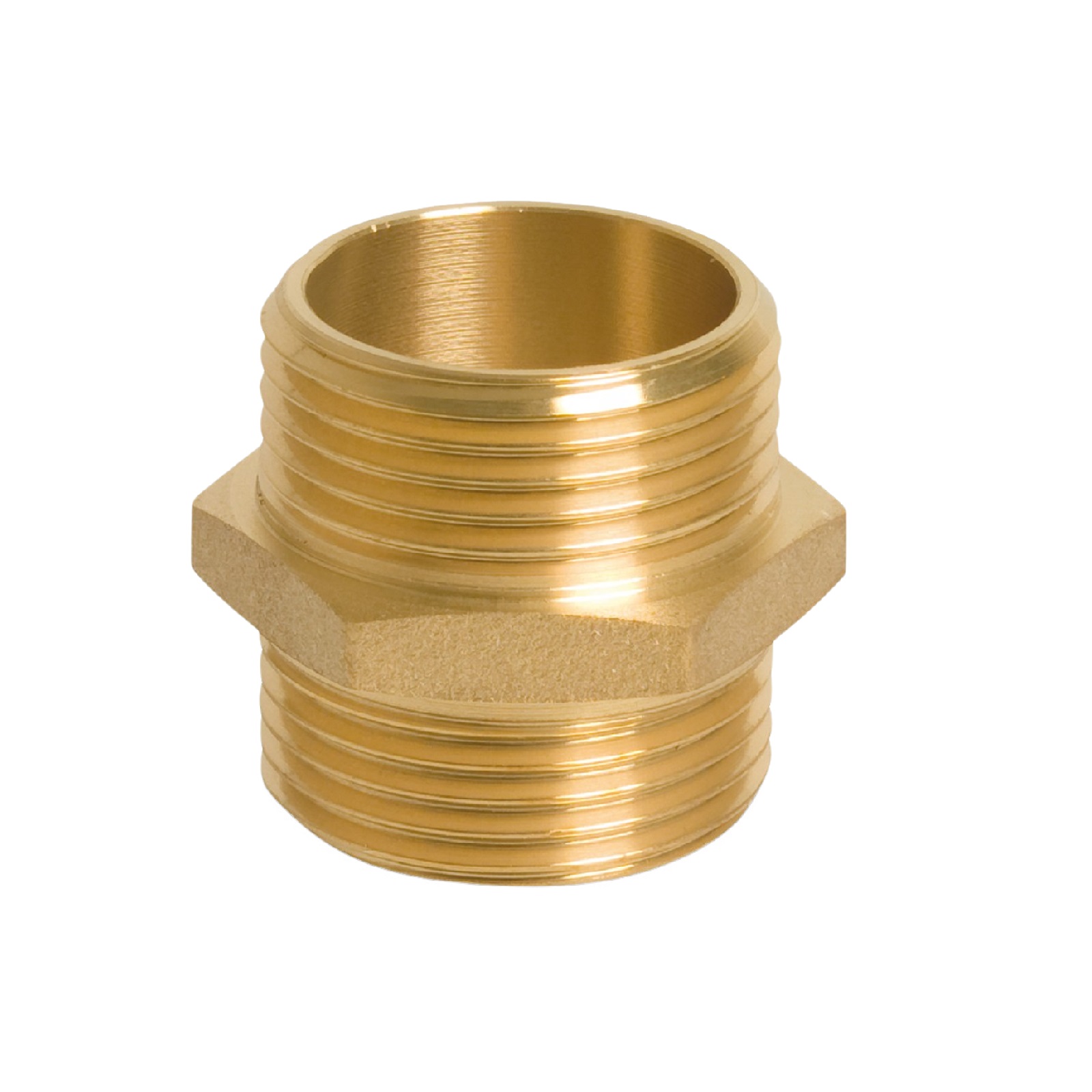 3" Doppelnippel Nr. 280 Aussen x Aussengewinde  AG Messing Fittings PN 20 bar