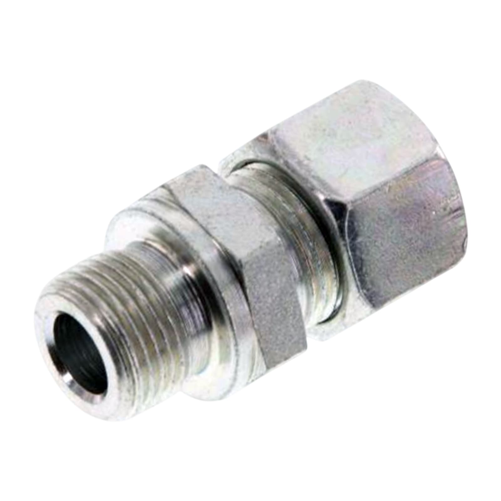 1/2" AG 10 L Schneidring Verschraubung Außengewinde M 16 x 1,5 Stahl verzinkt - PN 315 bar