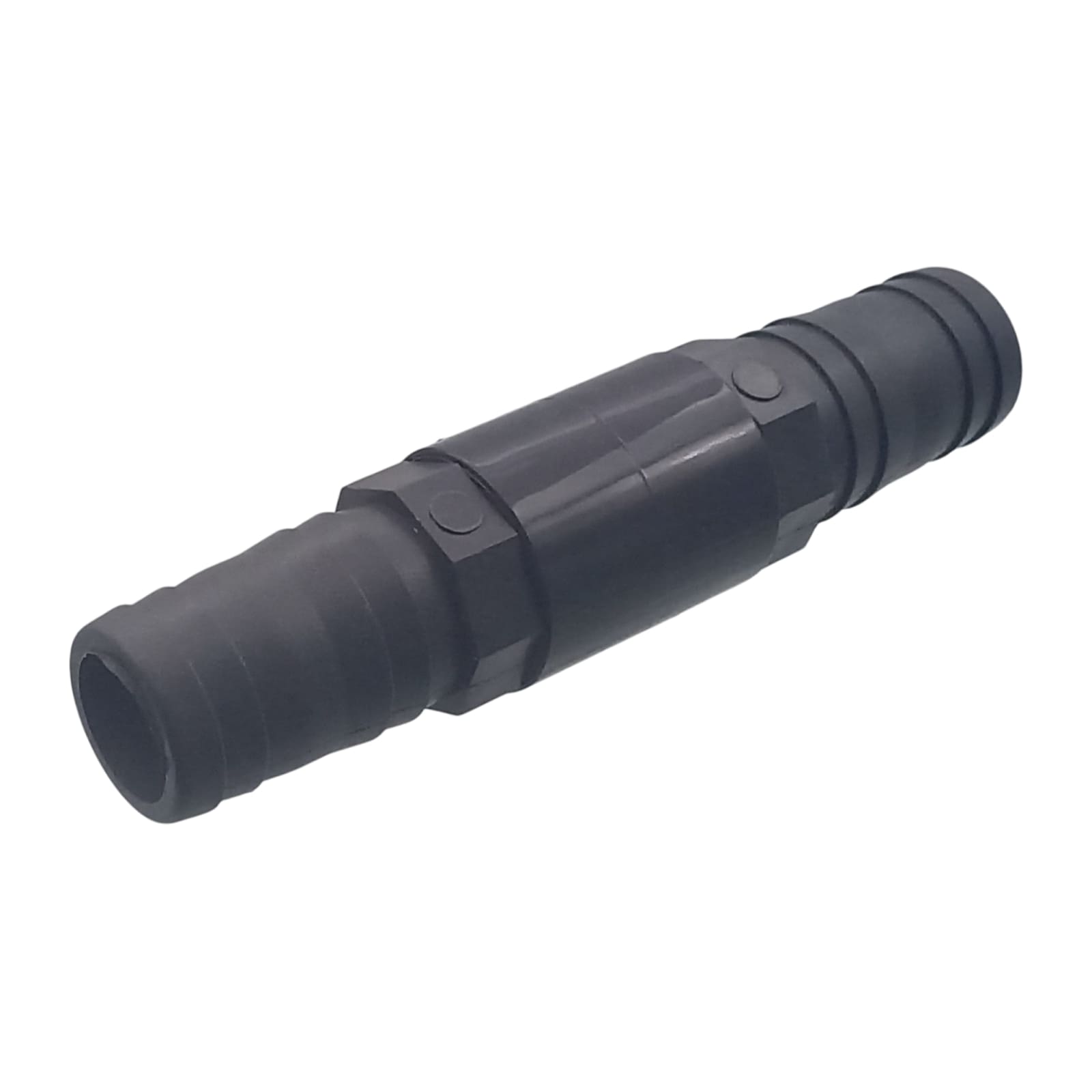 32 mm PVC PROFI Gerade Schlauch Verbinder Stutzen Tülle Pool Teich Garten - PN 10 bar - Montage-Set