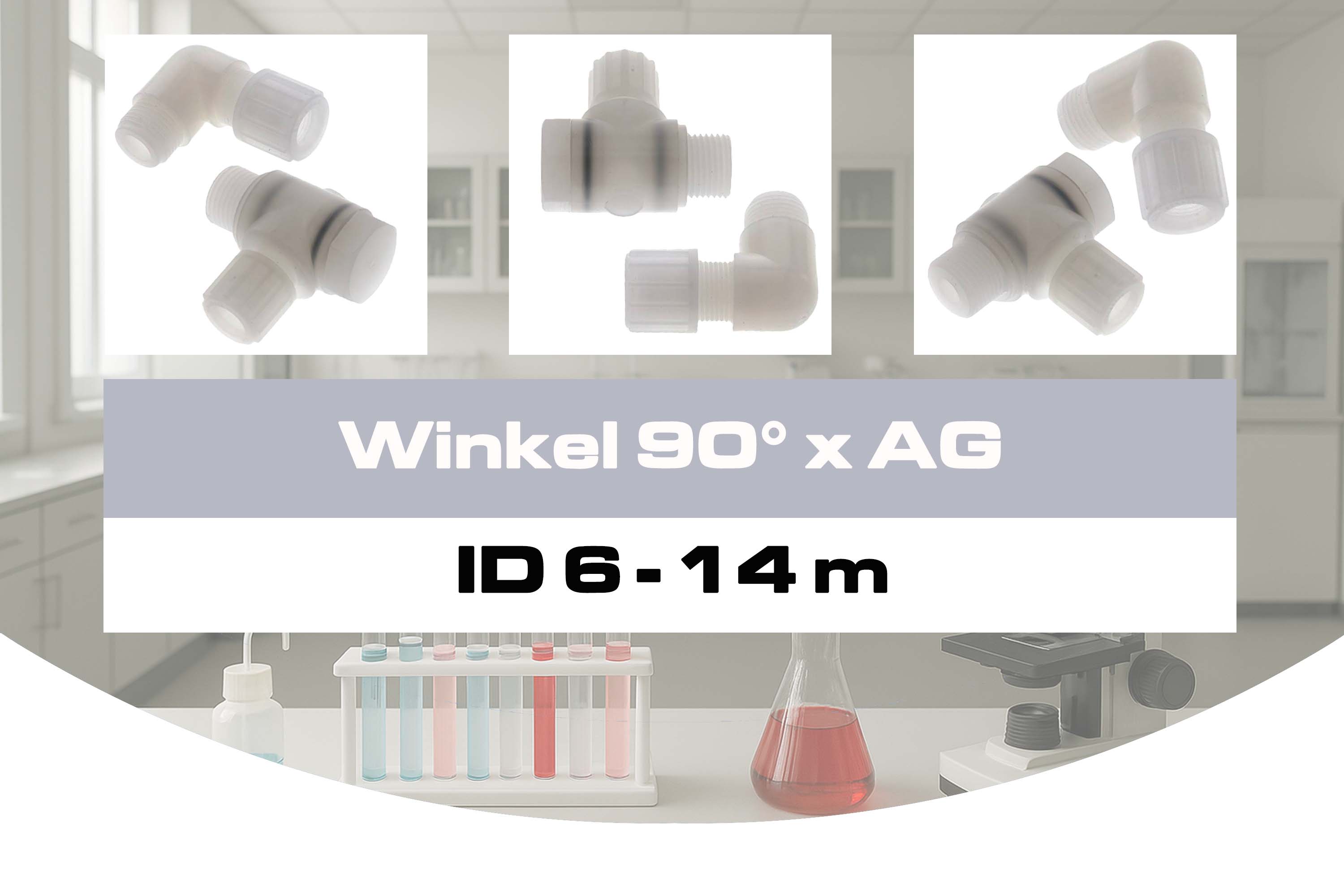 Winkel 90° x AG