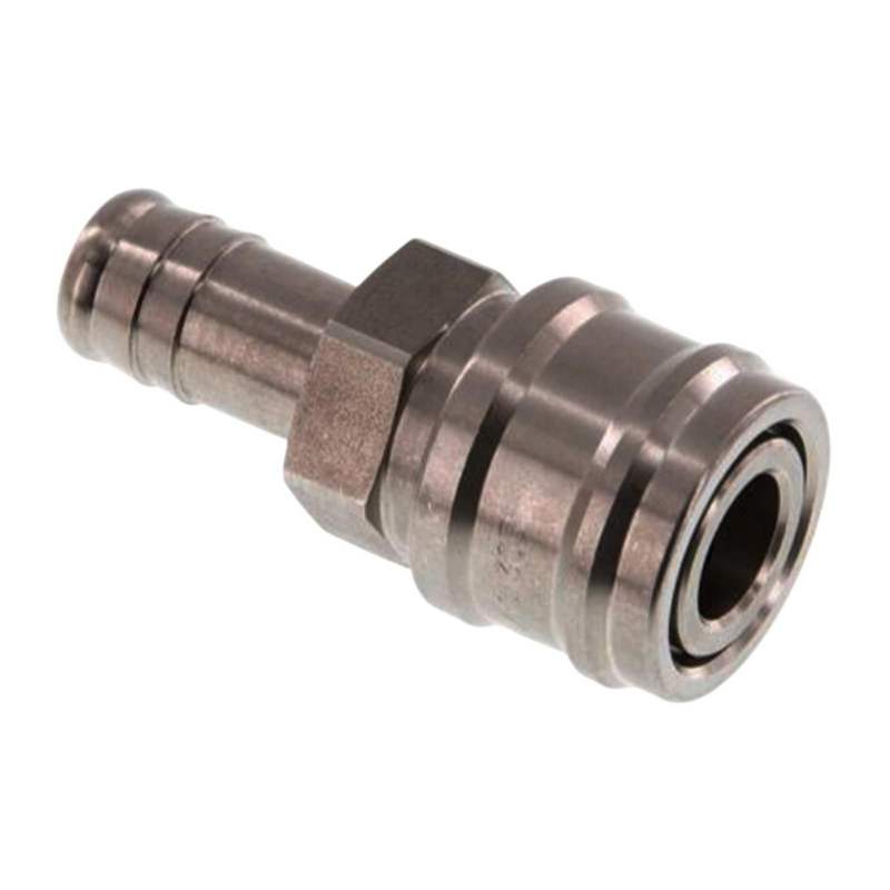 8 mm Druckluft Kupplung Dose Schnell Edelstahl NW 7,2 Tülle LW - PN 35 bar