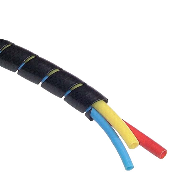 16 x 20 mm HD-PE Scheuer Schutz Bündel Schlauch extrudiert schwarz