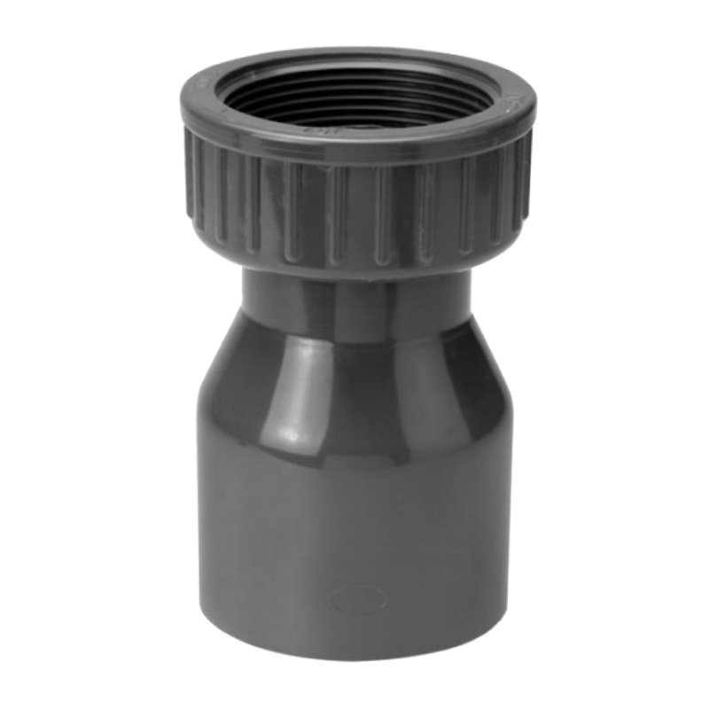 32 mm x 1 1/4" PVC Klebe Fitting 2/3 Verschraubung Überwurfmutter Innengewinde - PN 16 bar