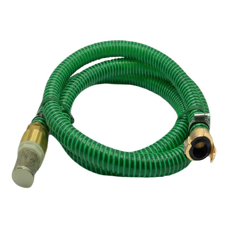 25 mm 1" Zoll Ansaug Saug Schlauch Pumpen Garnitur Schnellkupplung grün - 8 m