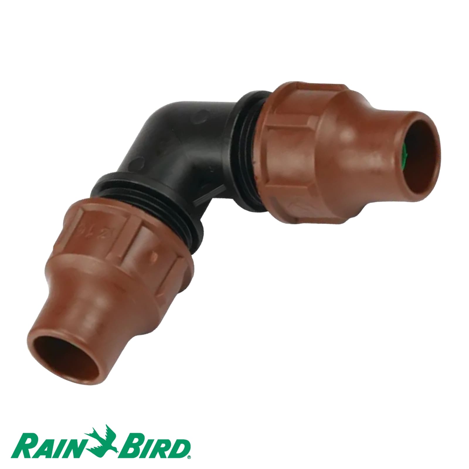 16 mm Rain Bird PP Winkel 90° Lock Quick Tropf Fitting braun Typ BF-22