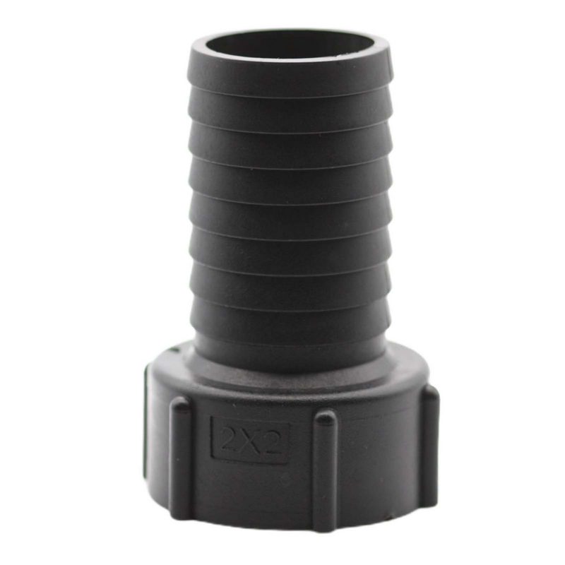 S60 x 6 IBC Adapter Tülle Stutzen drehbar 2" (50 mm) Container Fass Tank Zubehör PN 10 bar