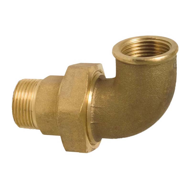 1/2" Winkelverschraubung 90° Nr. 96 Innen x Außengewinde IG x AG Messing Fittings PN 40 bar