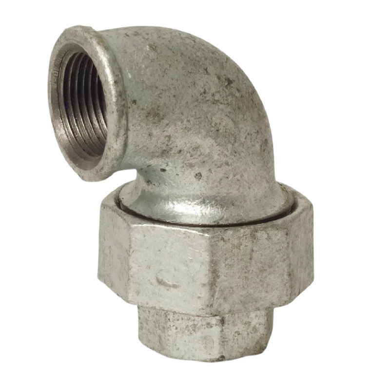 3/8" Gusseisen Temperguss Fitting Nr. 96 Winkelverschraubung 90° Innengewinde IG DVGW PN 25 bar