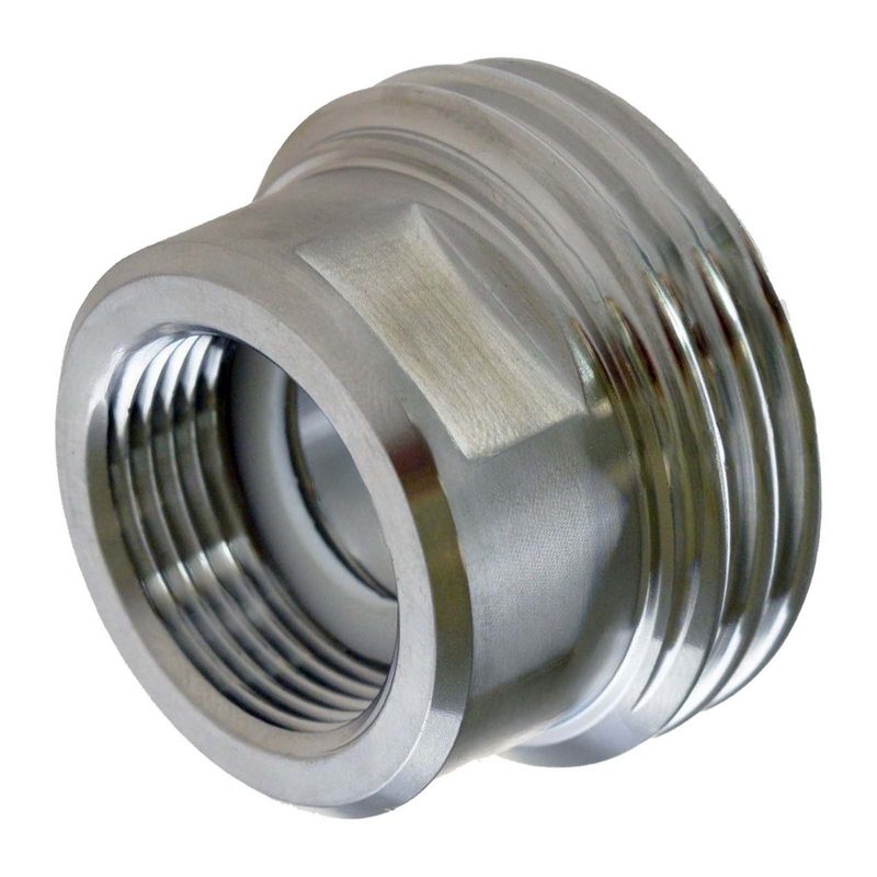 DN 15 Milchrohr Verschraubung DIN 11851 VT Vaterteil Außengewinde RD Innengewinde 1/2" - PN 25 bar
