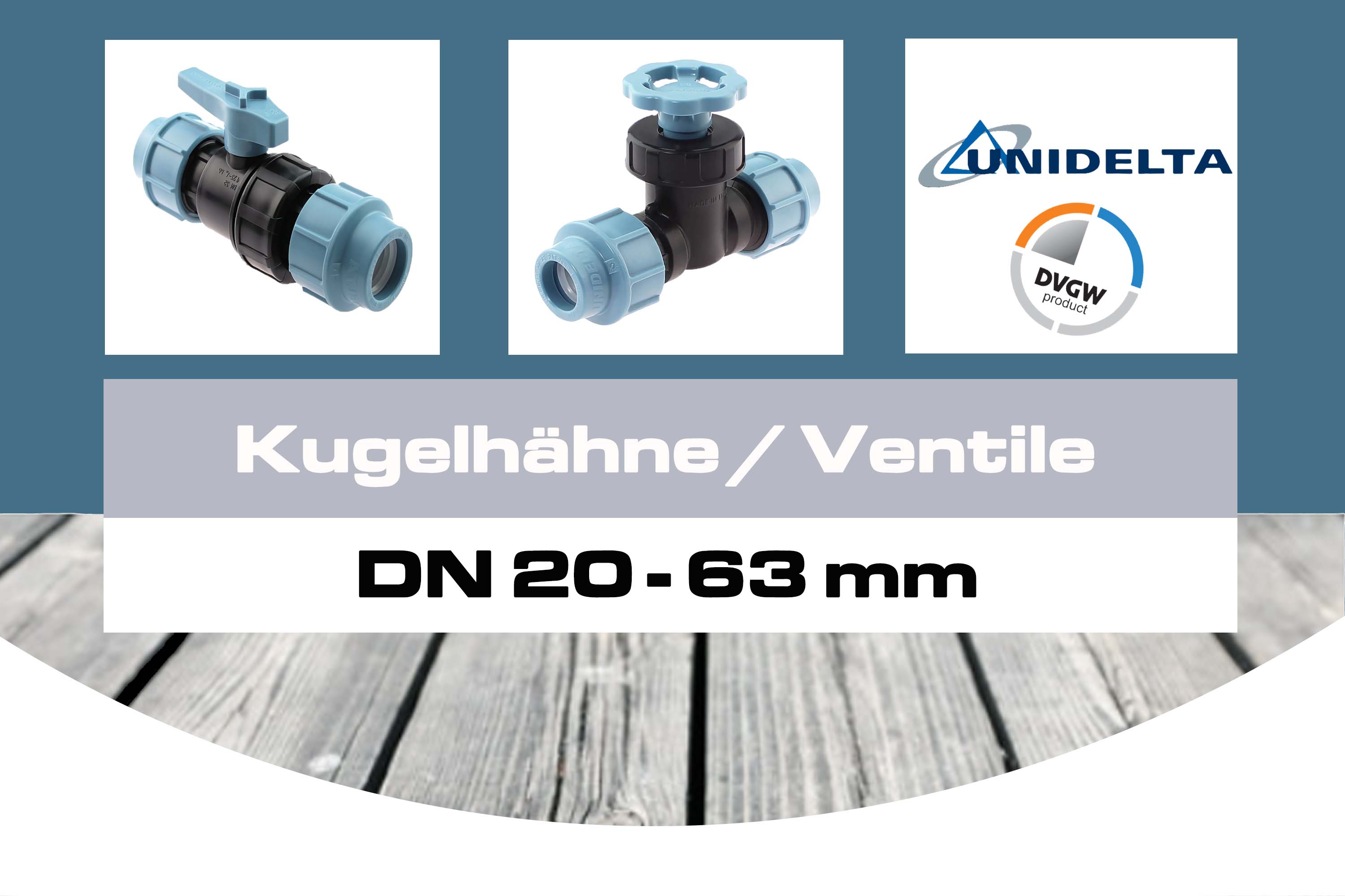 Kugelhähne / Ventile