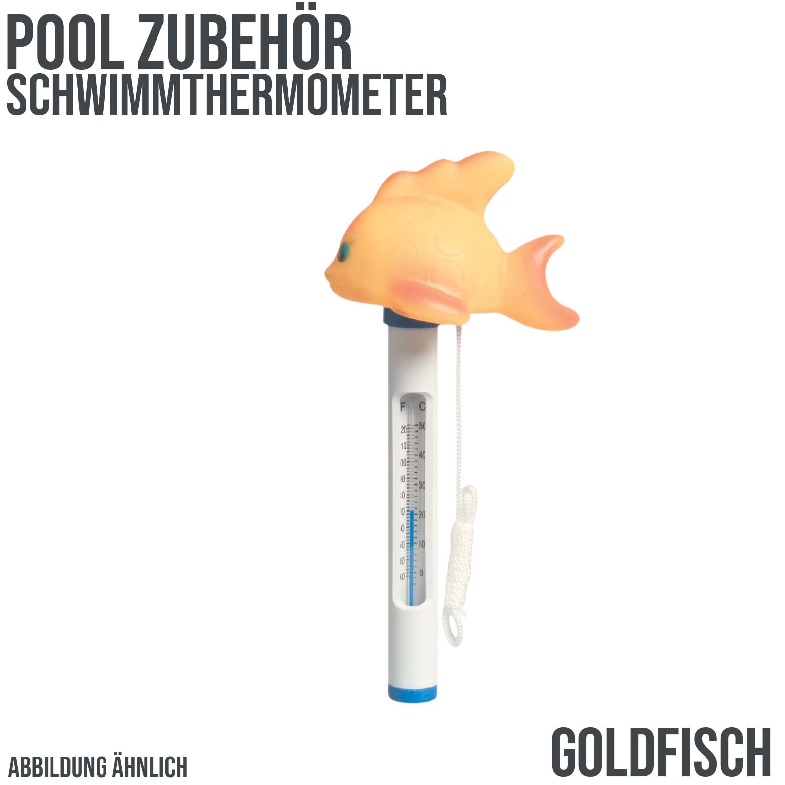 Pool Schwimm Thermometer "Goldfisch"