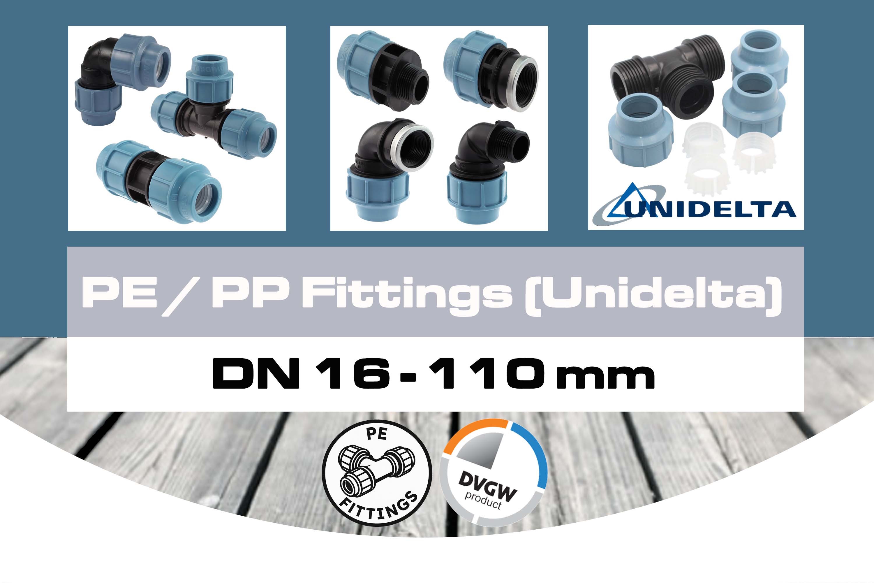 PE / PP Fittings (Unidelta)
