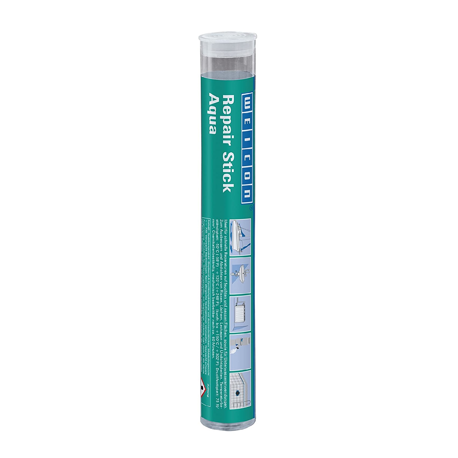 Repair Reparatur Stick Knete Epoxidharz Auqa Unterwasseranwendungen altweiss - 115 gr