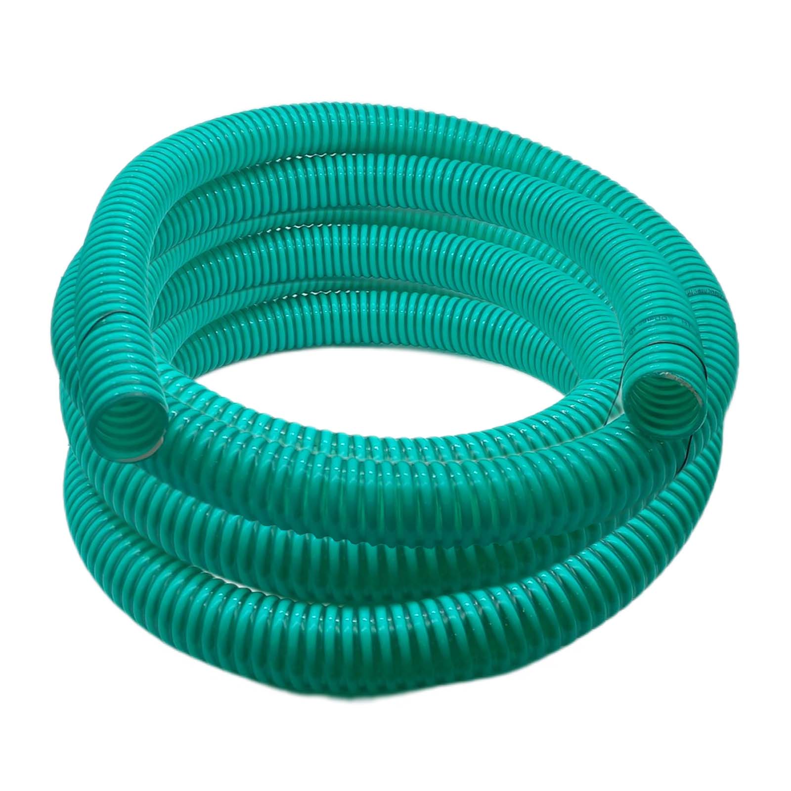 40 mm Zoll Profi Pool Schwimmbad Teich Wasser Zulauf Ansaug Schlauch grün - 25m