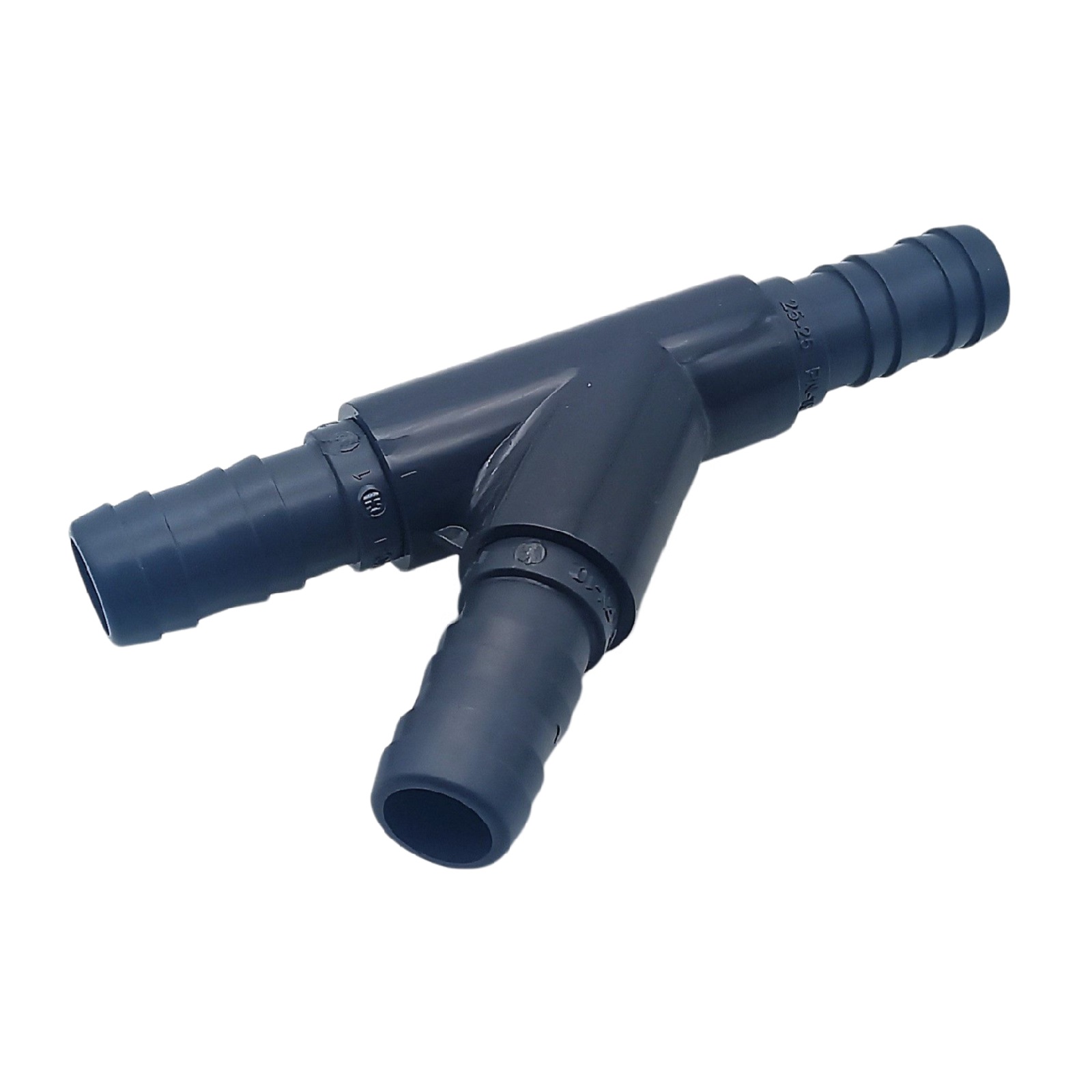 40 mm PVC PROFI T-Stück 45° Schlauch Verbinder Stutzen Tülle Pool Teich Garten - PN 10 bar