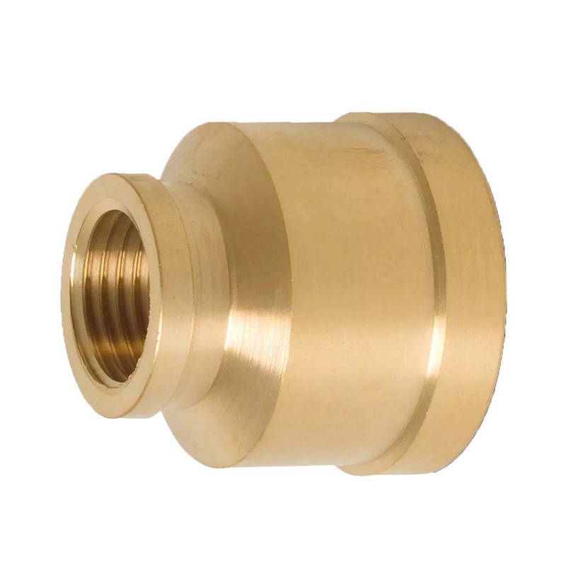 1/2" x 3/8" Reduzier Muffe Nr. 240 Innengewinde IG Messing Fittings PN 30 bar