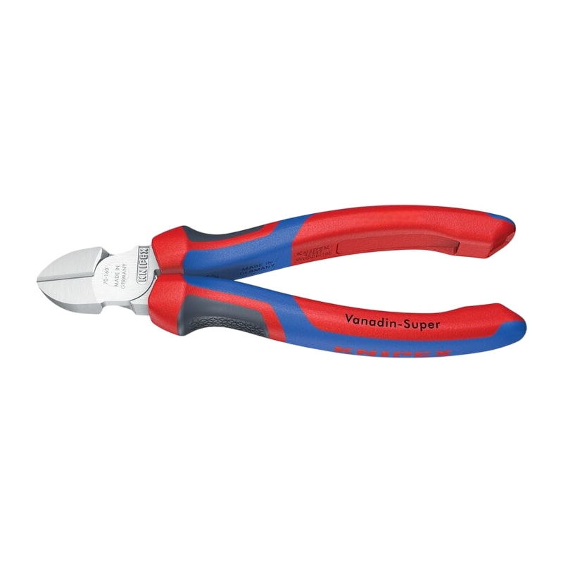 180 mm Seiten Schneider Zange verchromt 3K Griffe Knipex