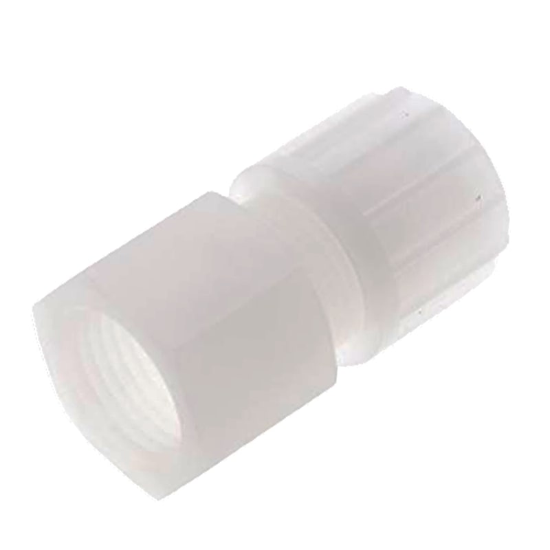 6 x 4 mm x 1/8" Kupplung Innengewinde PVDF Verschraubung PA PP Schlauch FDA - PN 10 bar