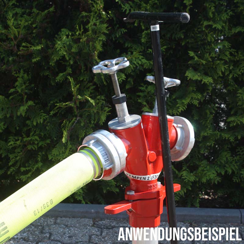 STORZ A KA 133 102 mm 4" Bau Feuerwehr Flach Pumpen Industrie Schlauch Garnitur PN 7 bar - 30 m