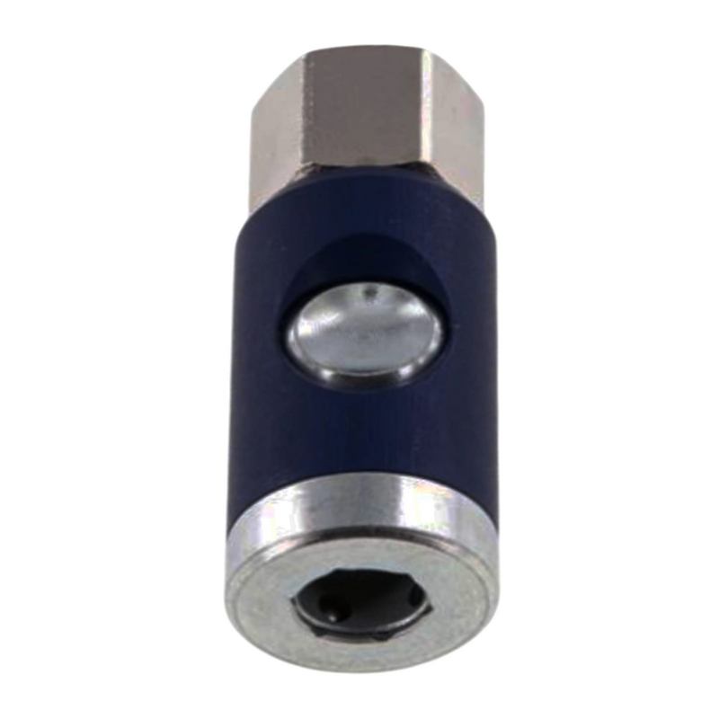 Druckluft Sicherheits Kupplung drehbar Stahl verzinkt NW 7.2 Innengewinde IG 1/2" - PN 12 bar