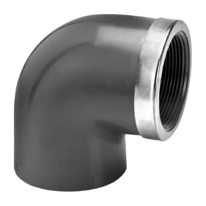 20 mm VDL PVC Klebe Fitting Winkel 90° Innengewinde IG 20 mm x 1/2" - PN 16 bar