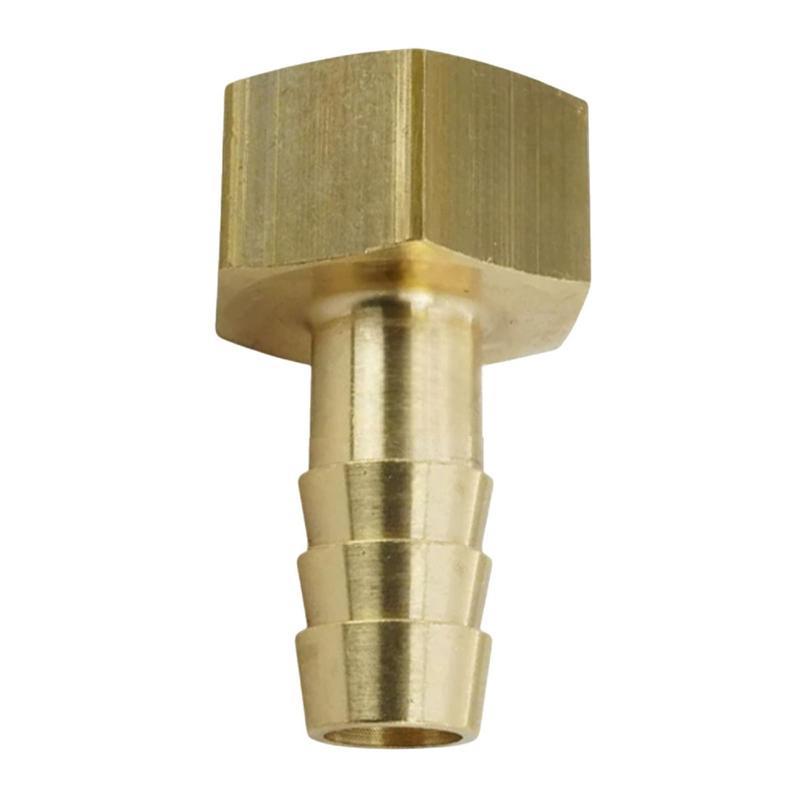 1/4" x 13 mm Schlauch Tülle Stutzen Innengewinde IG Nippel Messing Fitting - PN 16 bar