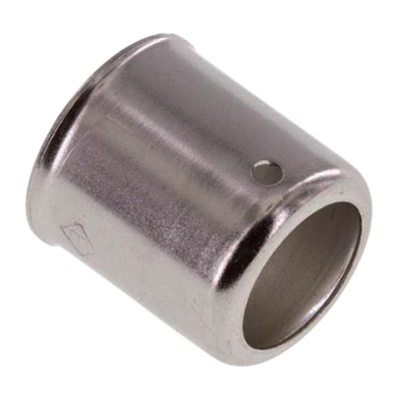 DN 25 (35,0 - 39,0 mm) Schlauchhülse Niederdruck Schlauch Edelstahl 1.4301 - Bodenloch 26,0 mm