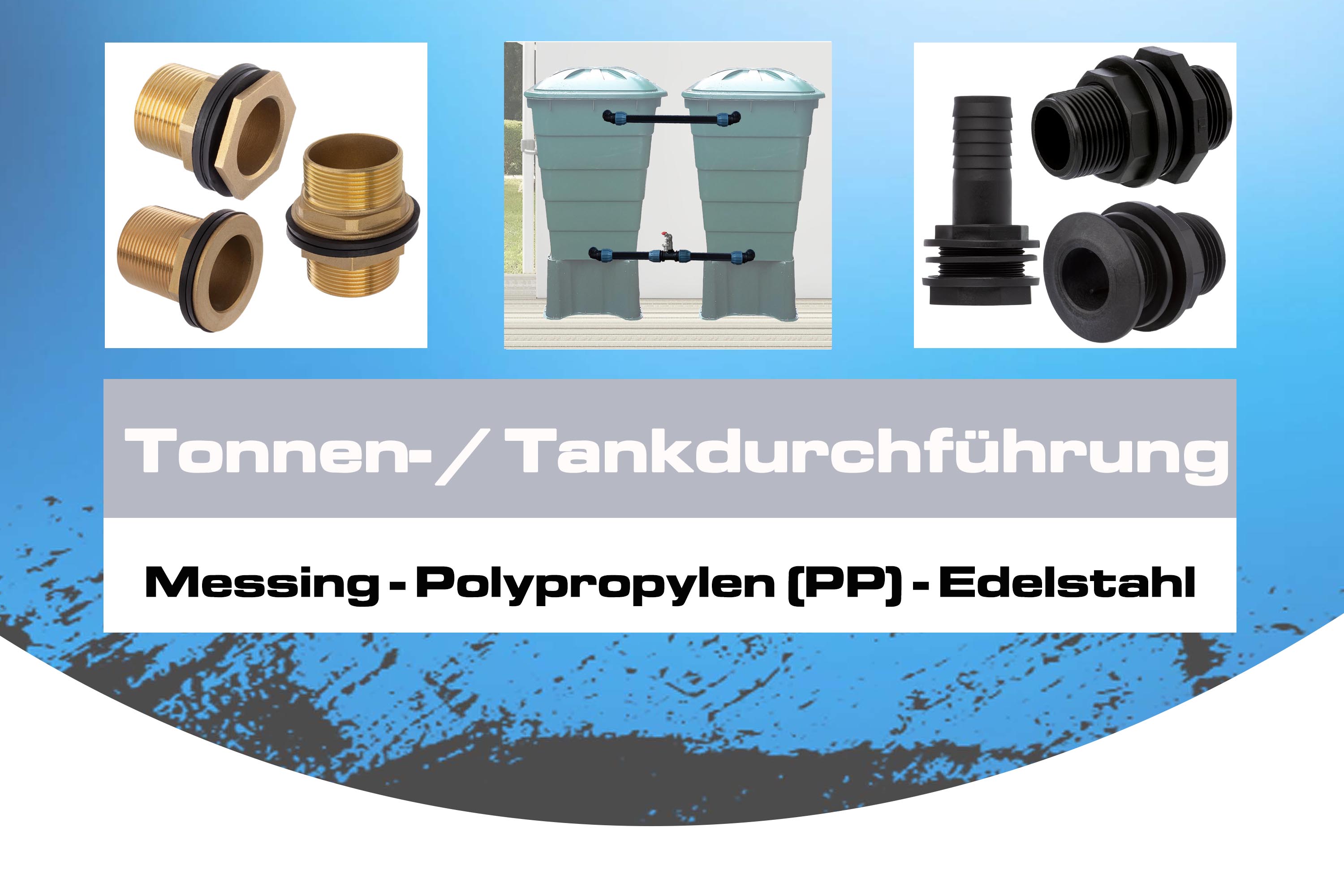 Tonnen- / Tankdurchführung