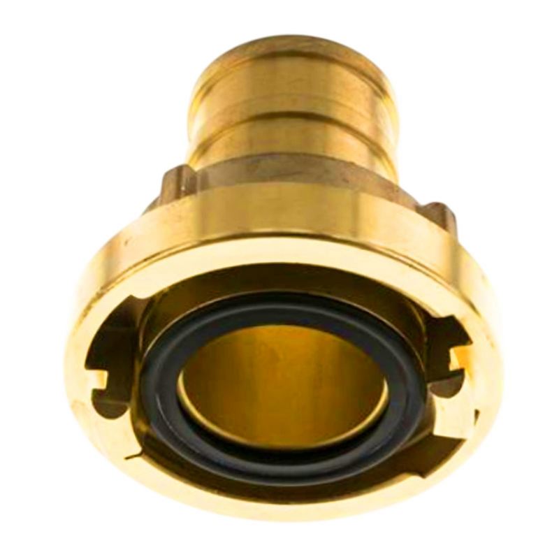 STORZ B DN 75 KA 89 Messing Saug Druck Kupplung -> Stutzen 75 mm Bau Feuerwehr Schlauch NBR Dichtung - PN 16 bar