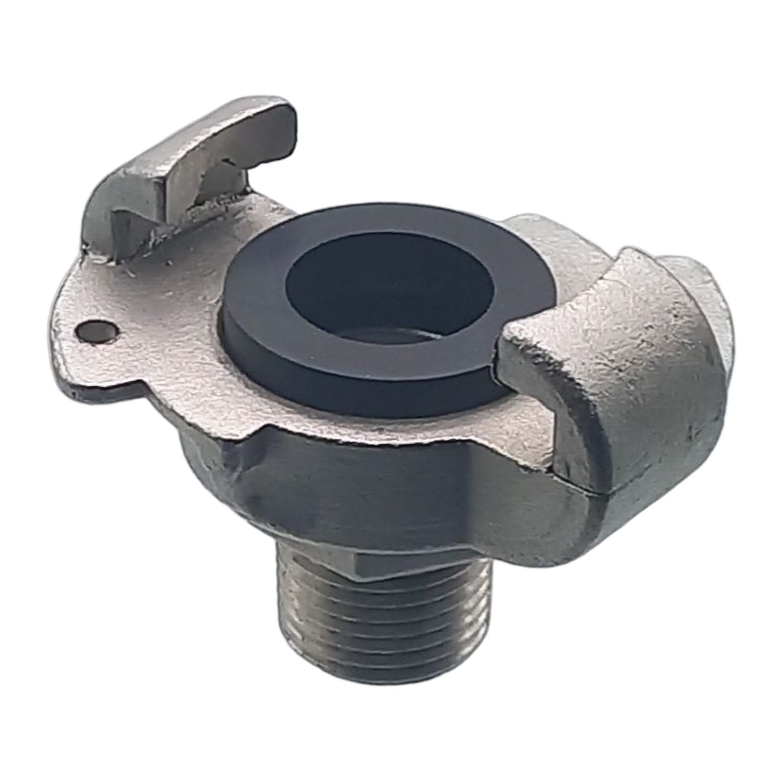 1" Klauen Kupplung Edelstahl AISI 304 European Type Abstand 42 mm Bohrung Außengewinde AG - PN 10 bar