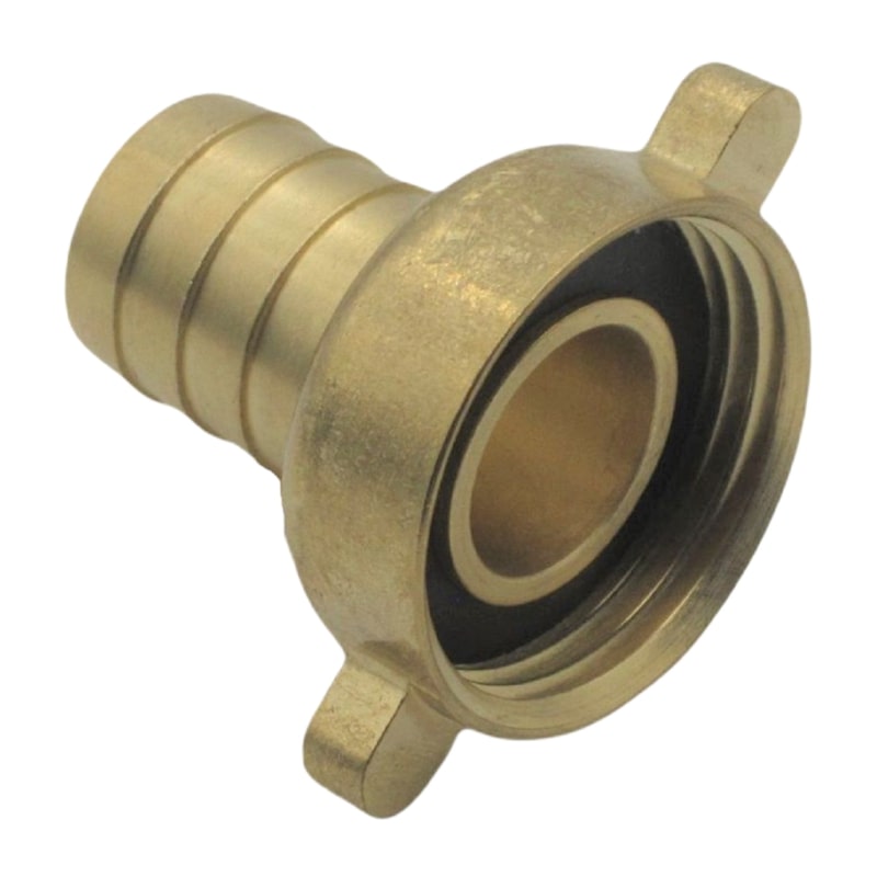 32 mm x 1 1/4" - 2/3 Schlauch Verschraubung Anschluß Tülle Innengewinde IG Messing Fittings - PN 10 bar