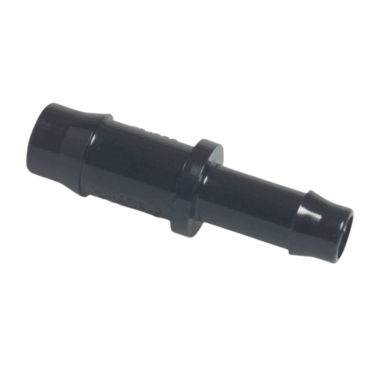 10 x 6 mm PA Nylon Schlauch Verbinder Reduktion Stutzen Tülle Kupplung Fitting WF schwarz PN 10 bar