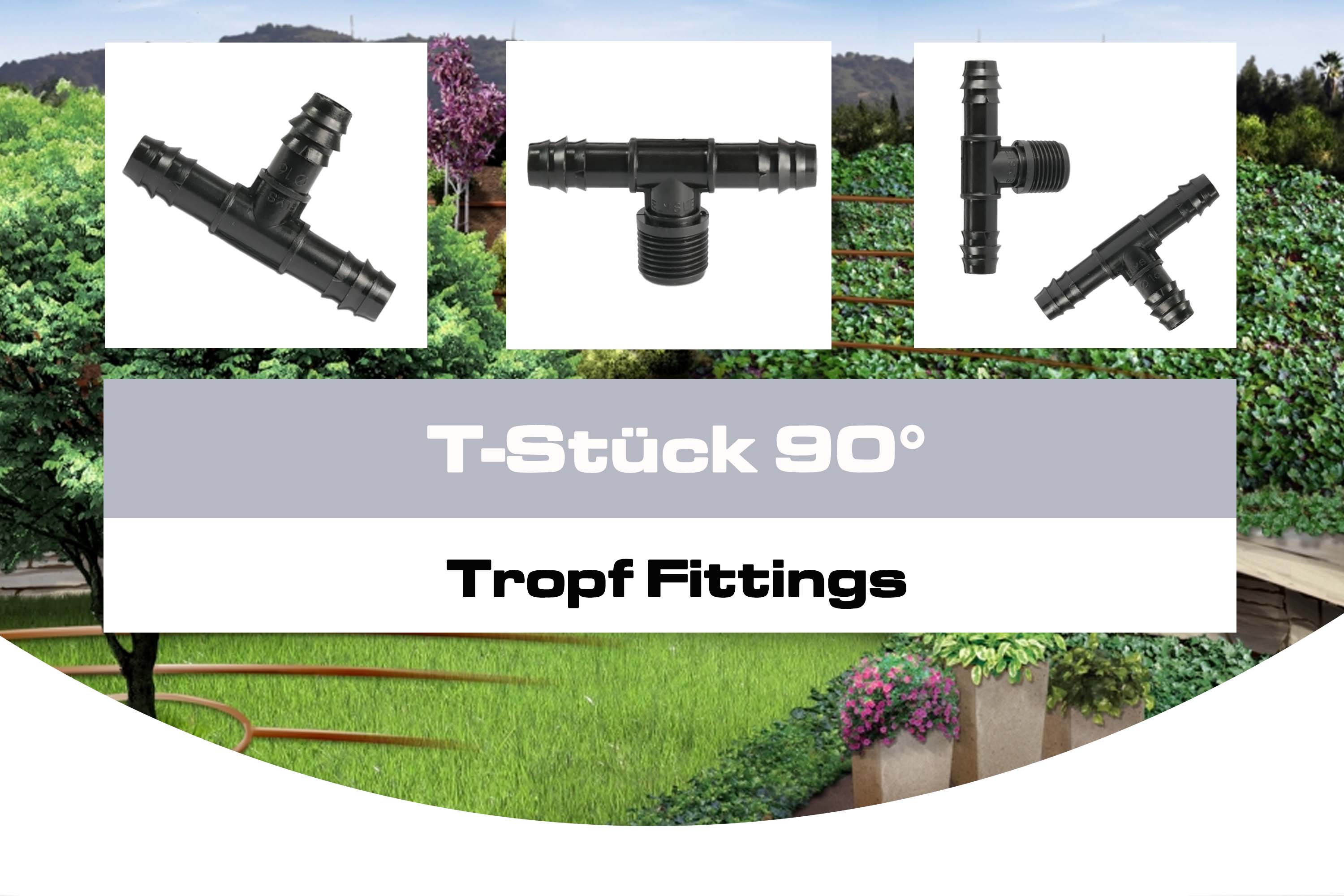 T-Stück 90°