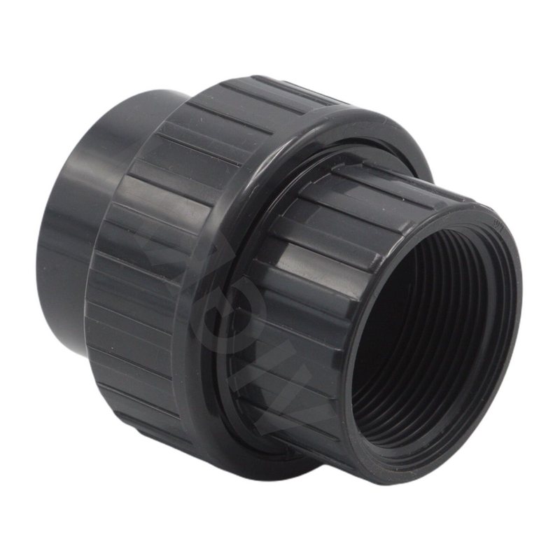 110 mm PVC Klebe Fitting Verschraubung Innengewinde IG 110 mm x 4" Muffe Verbinder - PN 10 bar