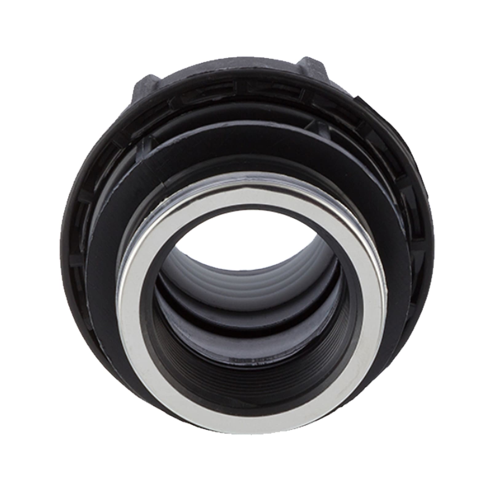 63 mm x 2" PE PP Fitting Klemm Verbinder Verschraubung Muffe Rohr Kupplung x IG schwarz - PN 16 bar