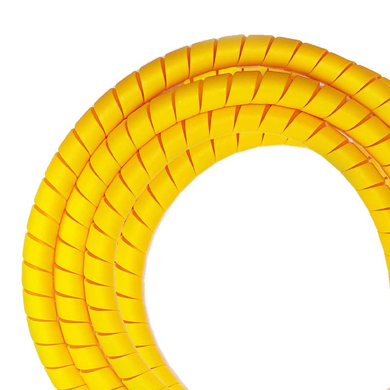 14 x 16,4 mm PP Scheuer Schutz Kabel Bündel Schlauch gelb