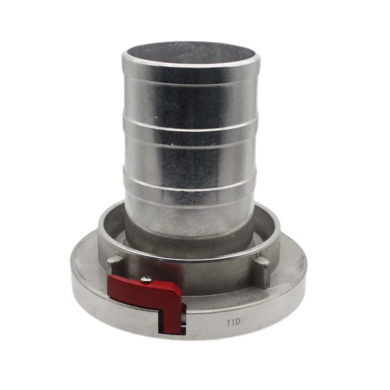 STORZ C DN 52 KA 66 Saug Druck Kupplung -> Stutzen Tülle 45 mm Bau Feuerwehr Schlauch Aluminium - PN 16 bar