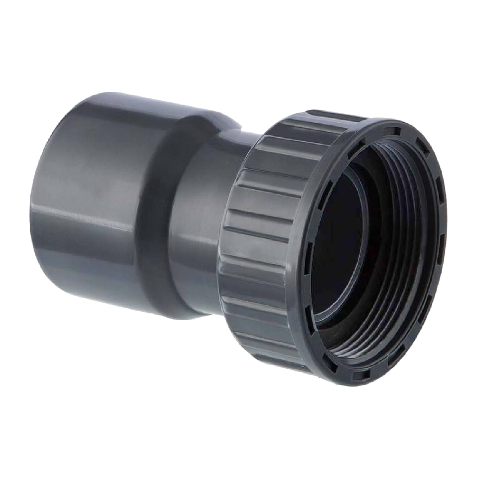 75 mm x 2 1/2" VDL PVC Klebe Fitting 2/3 Verschraubung Überwurfmutter Innengewinde - PN 16 bar