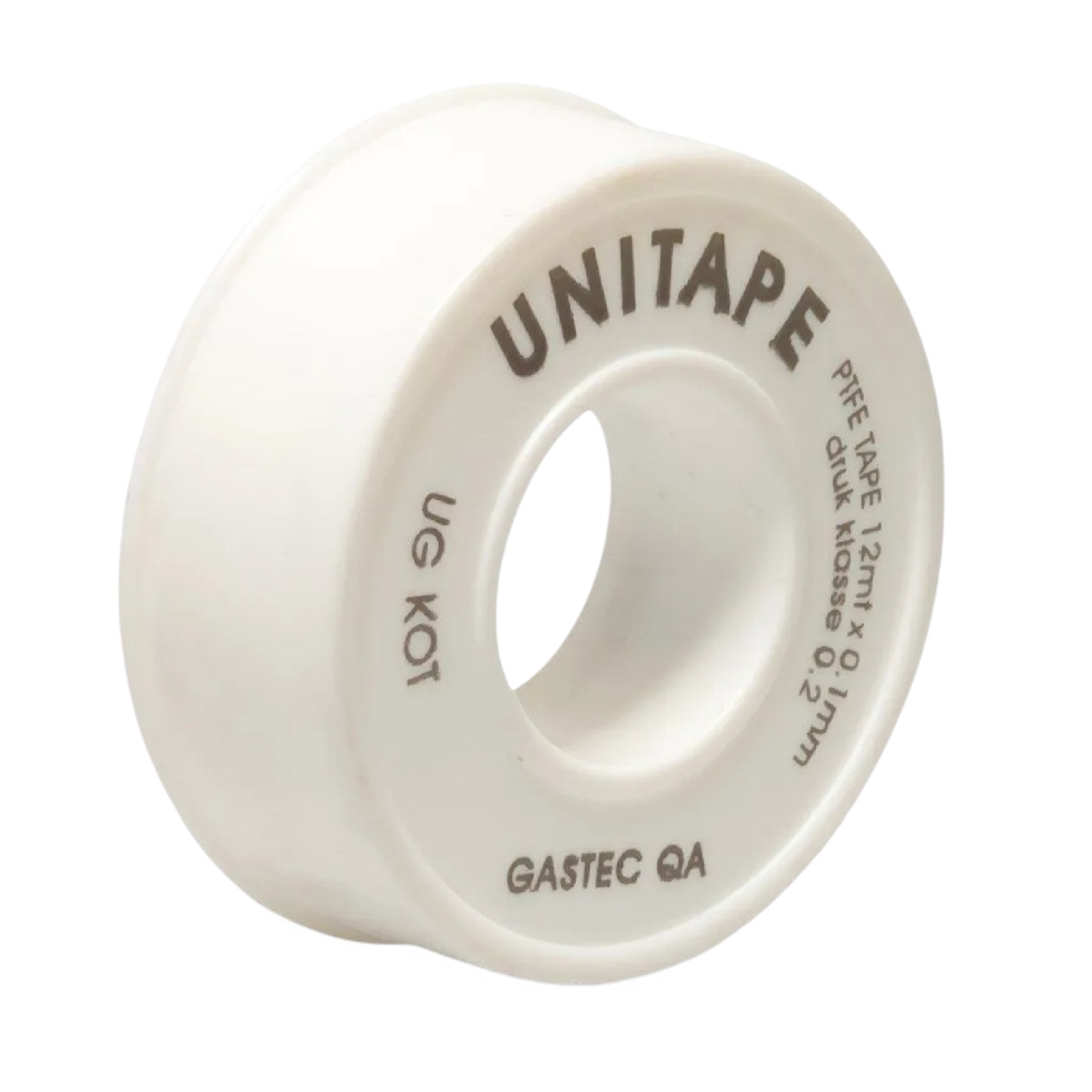 12 x 0,1 mm PTFE Teflon Gewinde Dicht Band Tape GASTEC weiss - 12 m