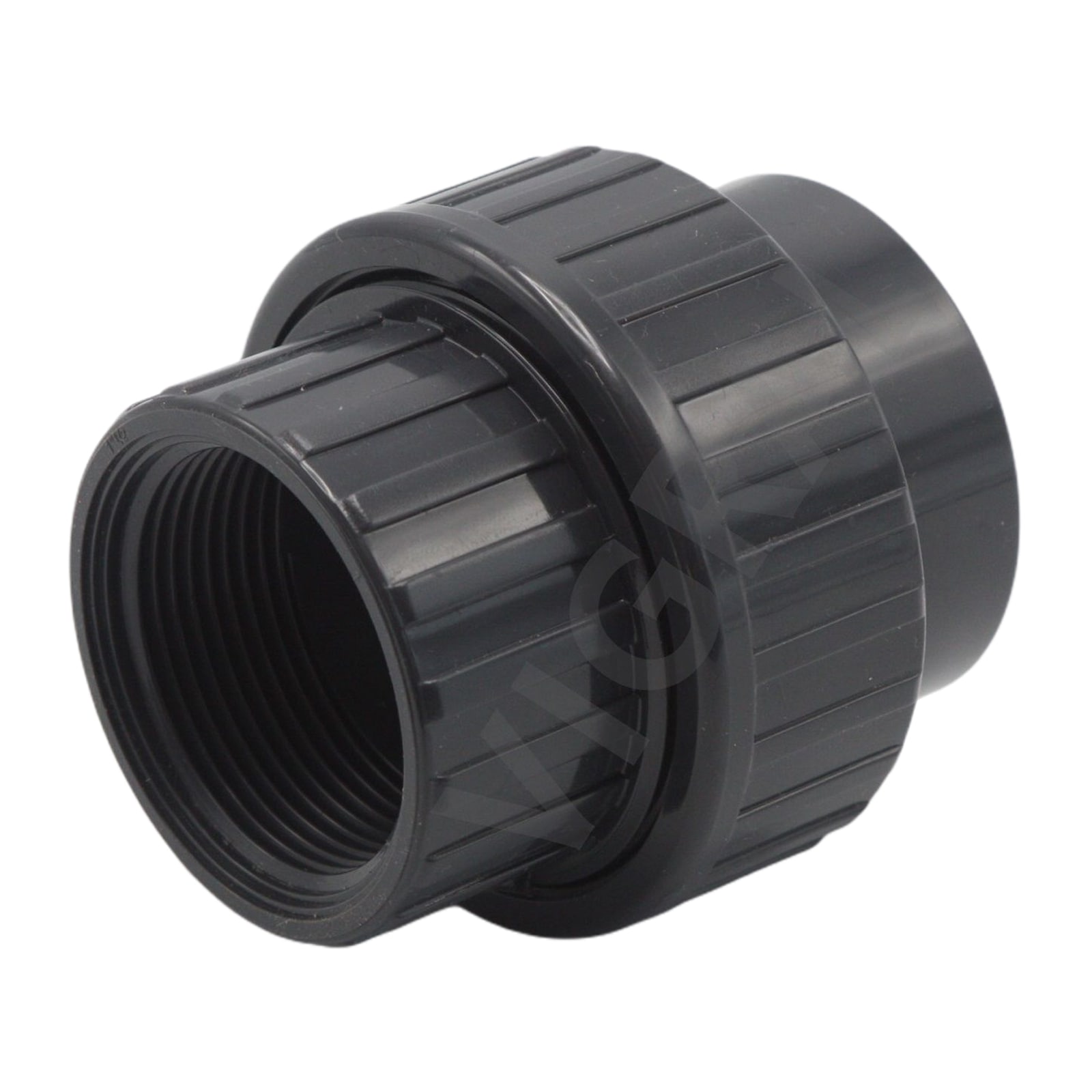 110 mm PVC Klebe Fitting Verschraubung Innengewinde IG 110 mm x 4" Muffe Verbinder - PN 10 bar