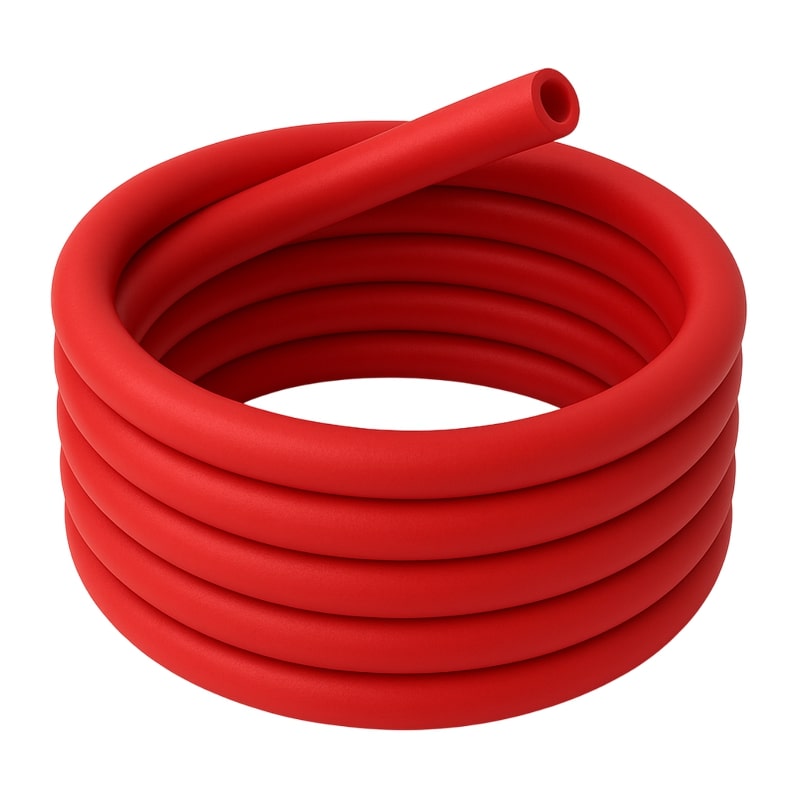 8 x 6 mm Polyamid PA Pneumatik Schlauch rot - PN 19 bar - 25 m