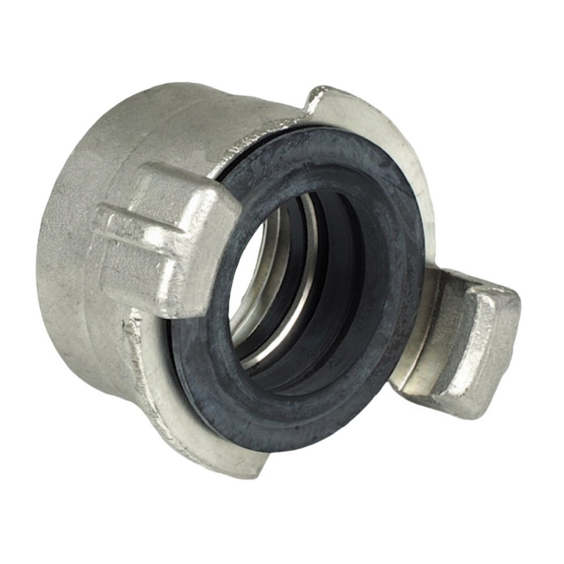 1 1/2" Edelstahl AISI 316 Schlauch Schnell Kupplung Innengewinde IG  (GEKA kompatibel) - PN 12 bar