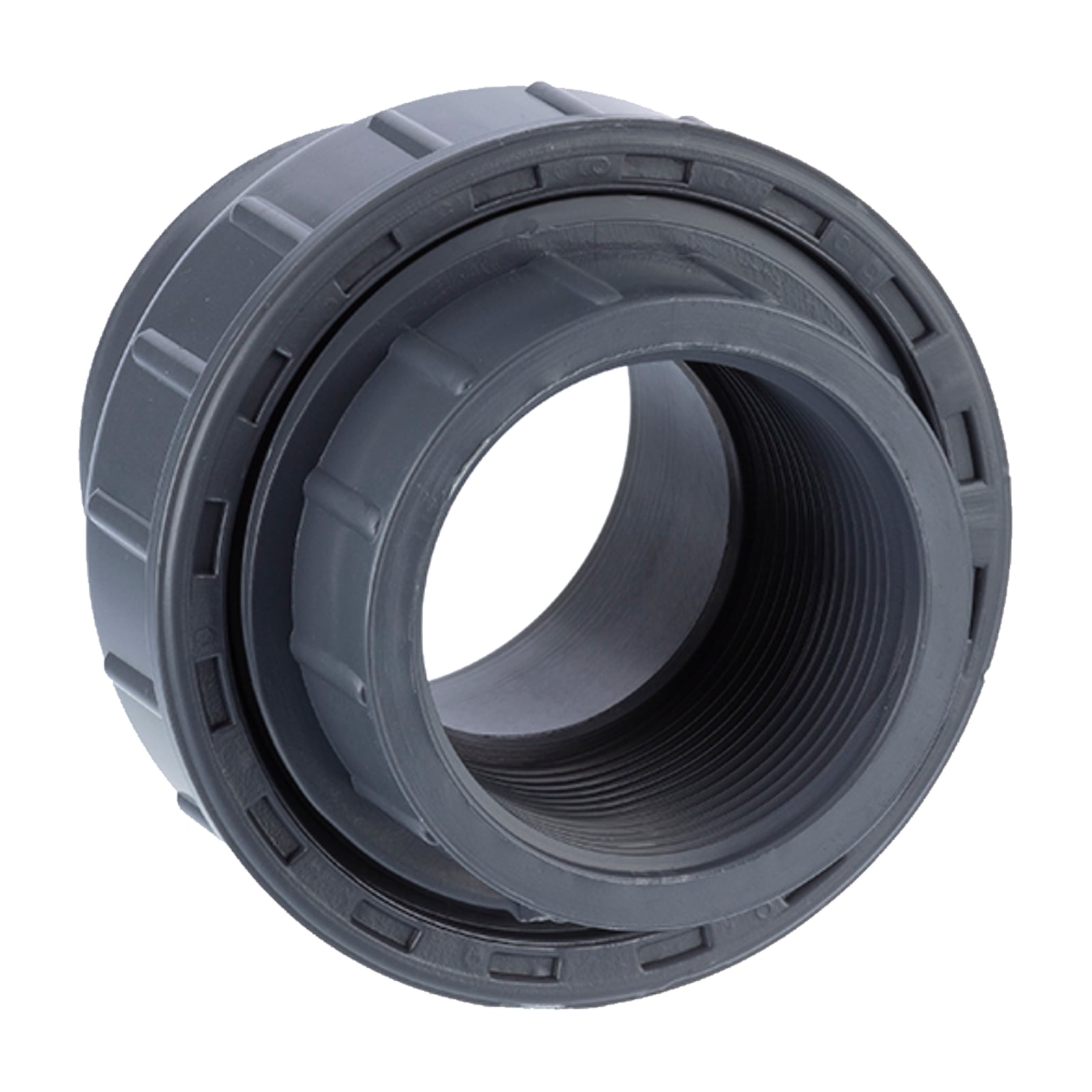110 mm PVC Klebe Fitting Verschraubung Innengewinde IG 110 mm x 4" Muffe Verbinder - PN 10 bar