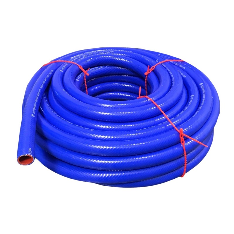 8 x 16 mm Kühlerschlauch Silikon LLK Ladeluft Kühlmittel Schlauch blau/rot PN 5 bar - 25 m