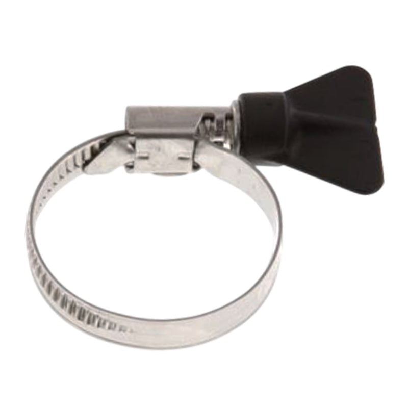 20 - 32 mm NORMA Schlauch Gewinde Rohr Schelle W1 Stahl verzinkt Flügelgriff - Band 9 mm