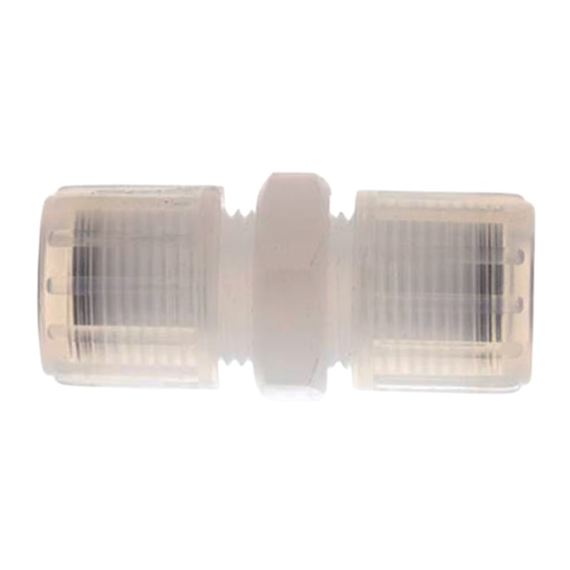 12 x 10 mm Kupplung PFA Verschraubung Verbinder PA PP Schlauch FDA - PN 10 bar