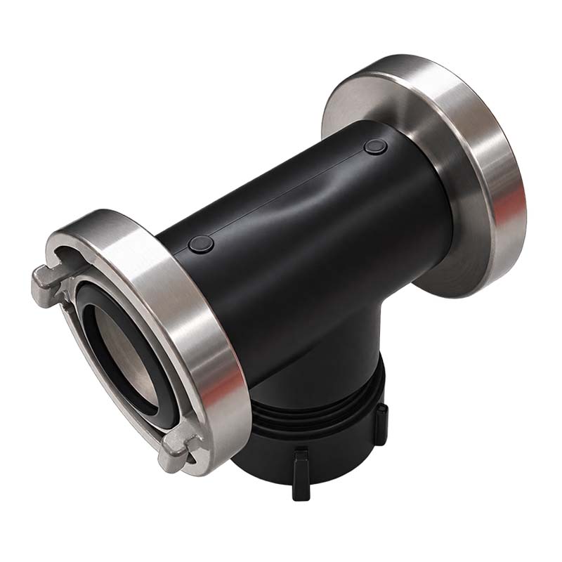 S60 x 6 IBC Adapter T-Stück auf 2-fach STORZ C DN 52 KA 66 Übergangsstück Pumpenanschluß